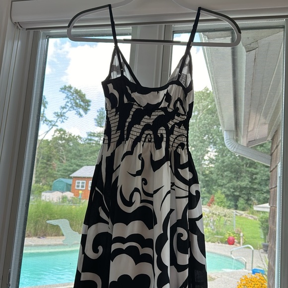 Bebe Black and White Sundress - Picture 5 of 10